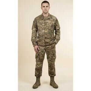 Camo Army Jacket/Pants Set Small Flame ResistingInsect Repellent Combat Cargo